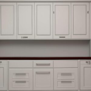 how to clean white kitchen cabinets