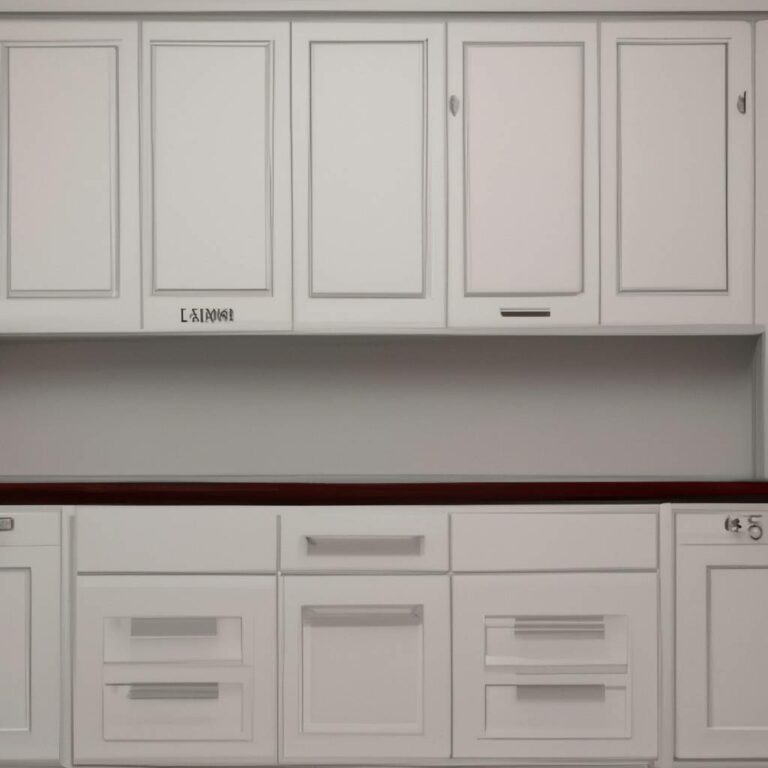 how to clean white kitchen cabinets