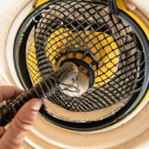 how to clean broan bathroom fan