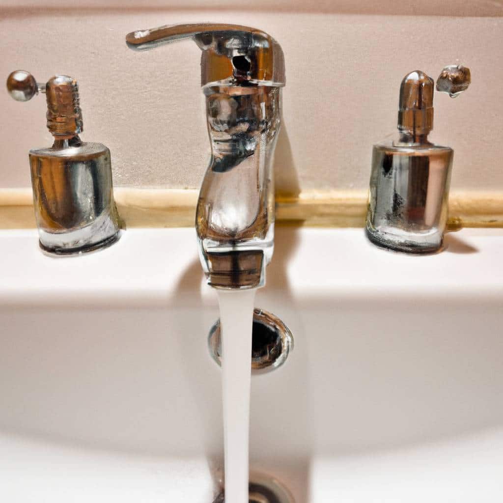 how to clean bathroom faucet