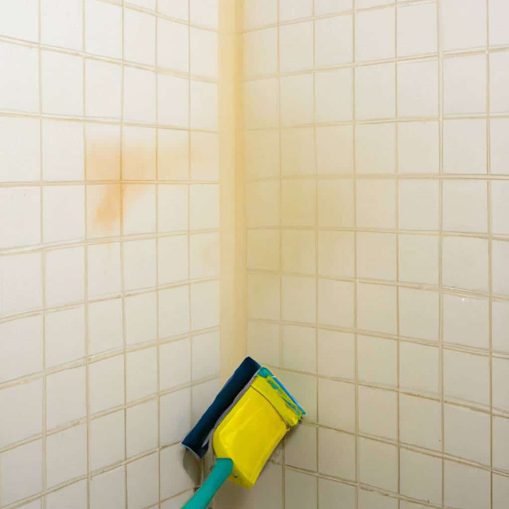 how to clean bathroom walls before painting