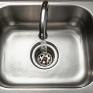 how to clean kitchen sink drain pipe