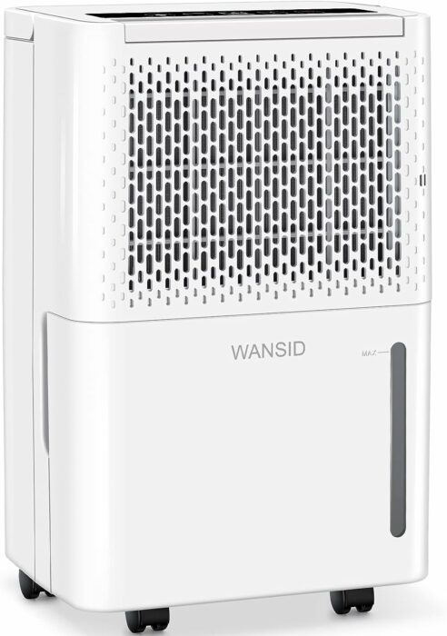 WANSID 2000 Sq.Ft Dehumidifiers with Auto Drain or Manual Drainage,Intelligent Humidity Control, Water Full Auto Shut Off Function for Home,Basements,Bedroom,Bathroom