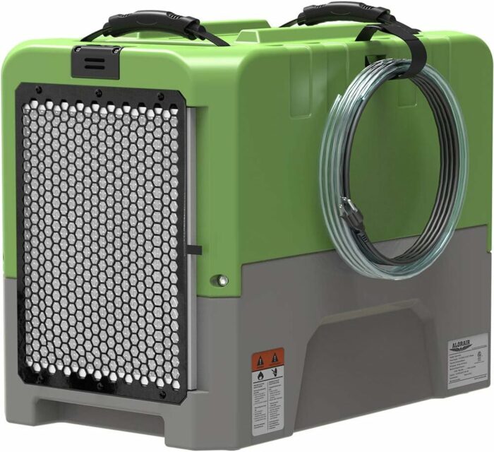 ALORAIR 180 Pint Commercial Dehumidifier with Pump for Basement Warehouse Job Sites, Large Space Crawl Space Dehumidifier for Efficient Water Damage Restoration,5 Years Warranty,Green