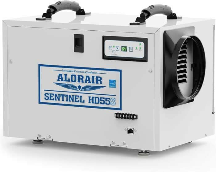 ALORAIR Crawl Space Dehumidifiers 120 PPD Moisture Removal, Energy Star Certified Crawlspace Dehumidifiers Commercial Dehumidifier for Basement, Auto Defrost, cETL Listed, 5 Years Warranty