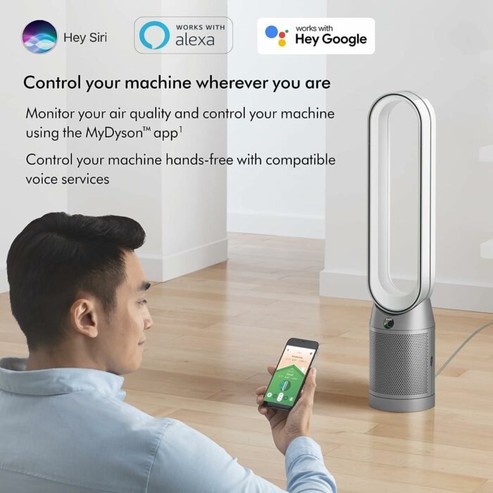 Dyson Purifier Cool TP07 Smart Air Purifier and Fan - White/Silver