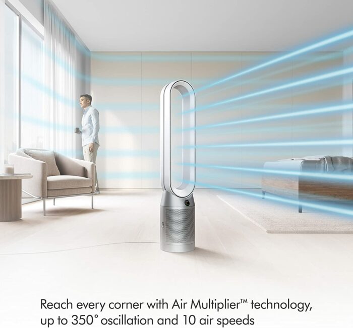 Dyson Purifier Cool TP07 Smart Air Purifier and Fan - White/Silver