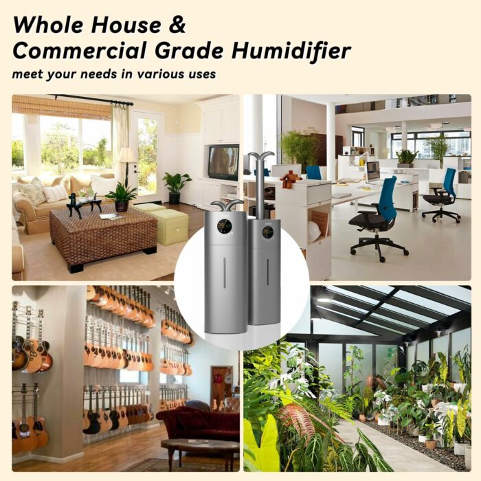 Humidifiers for Large Room Home, 4.2Gal/16L Whole House Humidifiers 2000 sq.ft. AILINKE Large Ultrasonic Cool Mist Humidifier with Extension Tube for Home, Greenhouse, Office