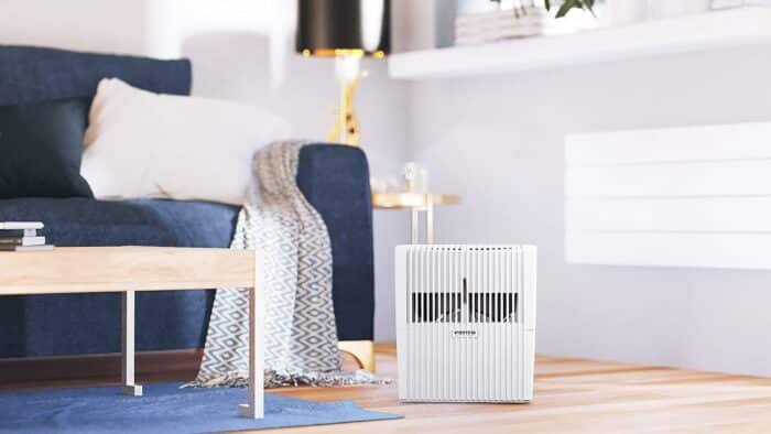 Venta LW25 Original Humidifier in White - Filter-Free Evaporative Humidifier for Spaces up to 430 ft²