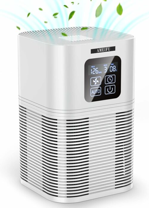 Air Purifiers for Bedroom Home Large Room 610 sq.ft, Updated AMEIFU H13 Hepa Air Purifier Cleaner with Aromatherapy for Pets Hair, Allergies, Smoke, Dust and Bad Smell (California Available) : Home Kitchen