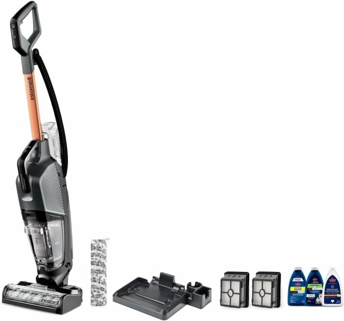 BISSELL® CrossWave® HydroSteam  Wet Dry Vac, Multi-Purpose Vacuum, Wash, and Steam, Sanitize Formula Included, 35151