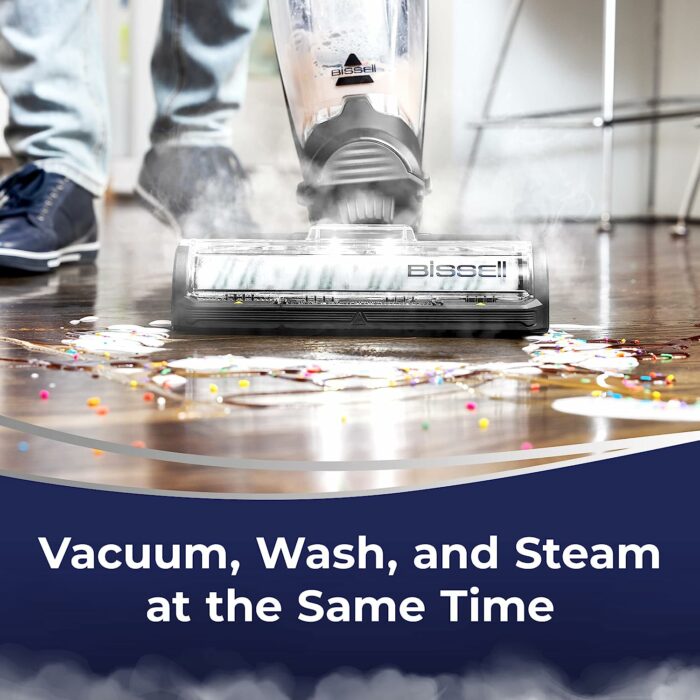 BISSELL® CrossWave® HydroSteam  Wet Dry Vac, Multi-Purpose Vacuum, Wash, and Steam, Sanitize Formula Included, 35151