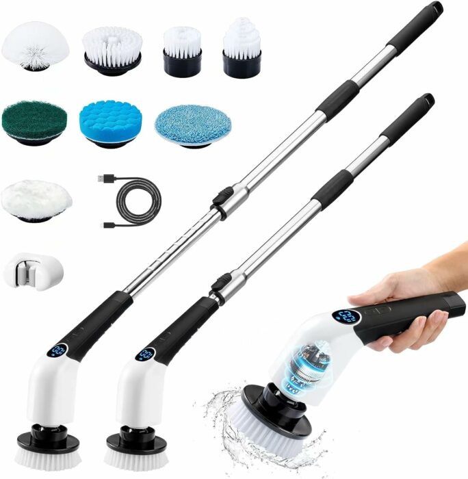 Electric Spin Scrubber – TZXTW Electric Cleaning Brush review