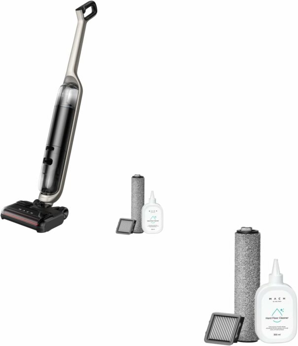 MACH V1 Ultra All-in-One Cordless StickVac with Steam Mop with Additional Accessory Kit