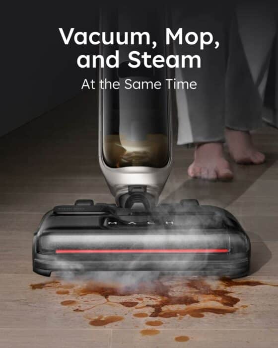 MACH V1 Ultra All-in-One Cordless StickVac with Steam Mop with Additional Accessory Kit