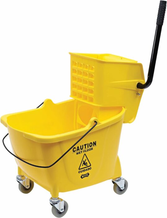 Genuine Joe 35 QT Side Press Mop Bucket Wringer Combo