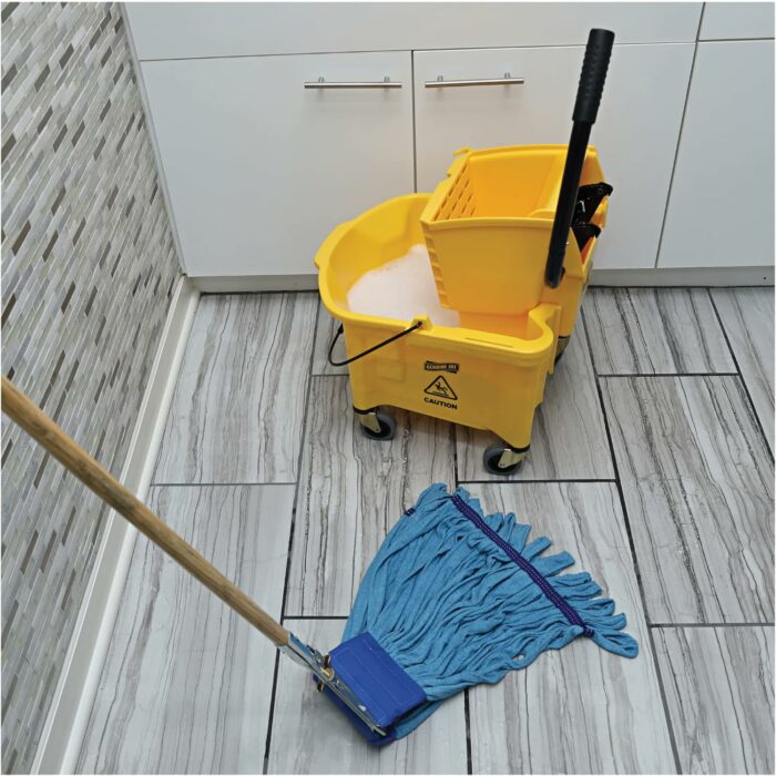 Genuine Joe 35 QT Side Press Mop Bucket Wringer Combo