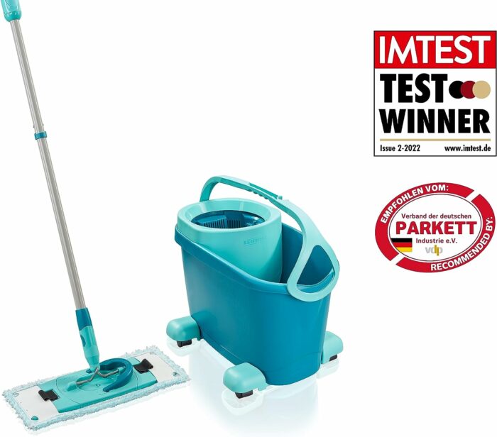 Leifheit Floor mop, 47 x 28 x 33, Turquoise