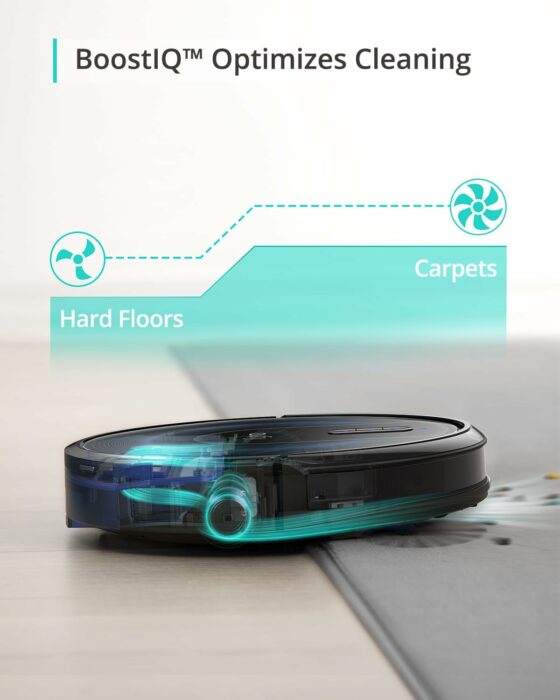 eufy by Anker, RoboVac G30, Robot Vacuum with Dynamic Navigation 2.0, 2000 Pa Strong Suction, Wi-Fi, Compatible with Alexa, Carpets and Hard Floors, Ideal for Pet Owners