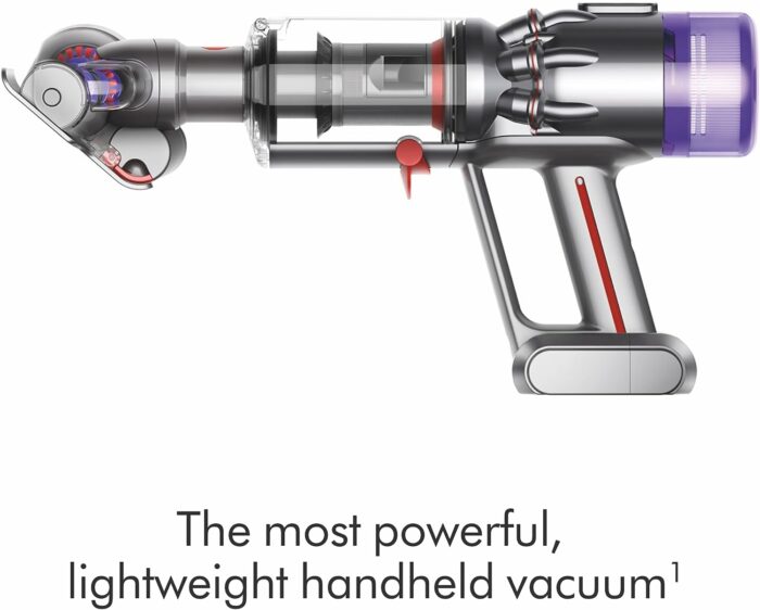 Dyson Humdinger Handheld Vacuum Cleaner, Silver, Small