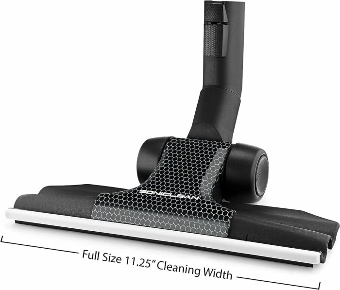 Soniclean WhisperJet C2 Canister Vacuum Cleaner - Ultra-Quiet Operation - U15 ULPA Filtration - Made in Germany