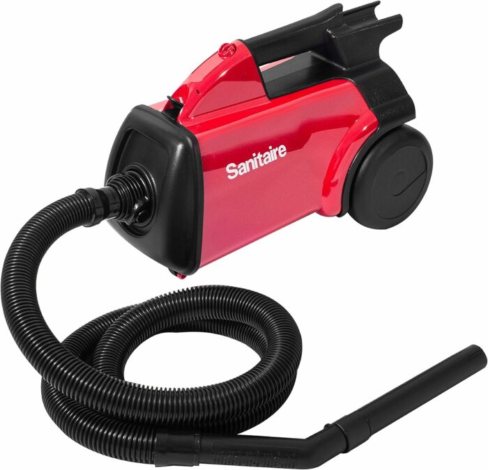 Sanitaire SC3683D Canister Vacuum, Red 19.2 x 17.75 x 11.3 inches