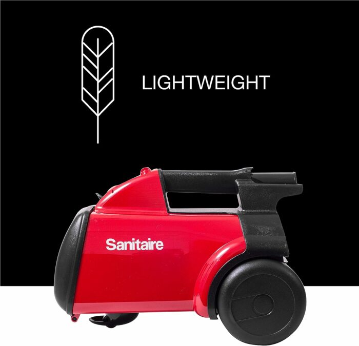 Sanitaire SC3683D Canister Vacuum, Red 19.2 x 17.75 x 11.3 inches