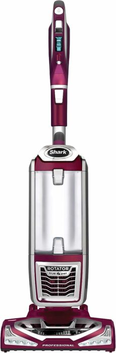 Shark Rotator Powered Lift-Away TruePet Upright Corded Bagless Vacuum for Carpet and Hard Floor with Hand Vacuum and Anti-Allergy Seal (NV752), Bordeaux (Renewed)