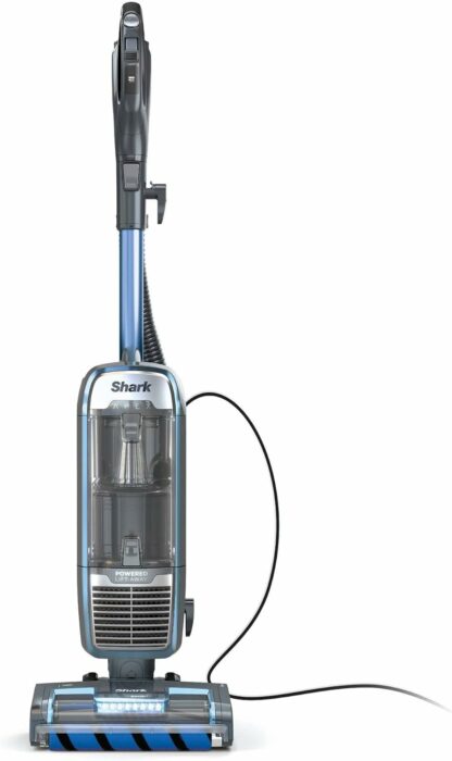 SHARK AZ1501 Apex Powered Lift Away Upright Vacuum with DuoClean Self-Cleaning Brushroll, Crevice Tool, and Pet Multi-Tool for a Deep Clean on Above Floors, Blue (Renewed)