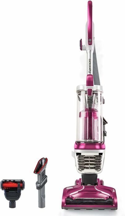 Kenmore DU5092 bagless Upright Vacuum Carpet Cleaner 2-Motor Power Suction with Hair Eliminator brushroll, pet Handi-Mate, Wine W/Lift-up Design