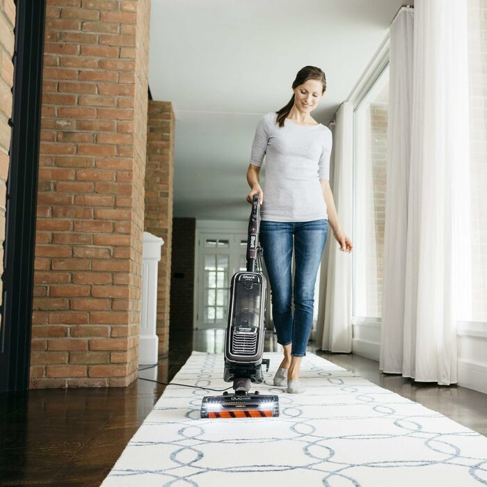 Shark AZ1002 Apex Powered Lift-Away Upright Vacuum with DuoClean Self-Cleaning Brushroll, Crevice Tool, Upholstery Tool Pet Power Brush, for a Deep Clean on Above Floors, Espresso