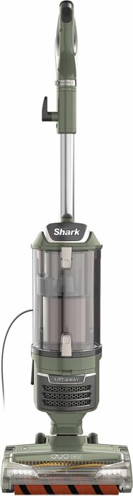 Shark ZU782 Rotator Lift-Away DuoClean Pro Upright Vacuum with Self-Cleaning Brushroll, DuoClean, HEPA Filter, Headlights, Swivel Steering, Upholstery Tool, Pet Power Brush Crevice Tool, Sage Green