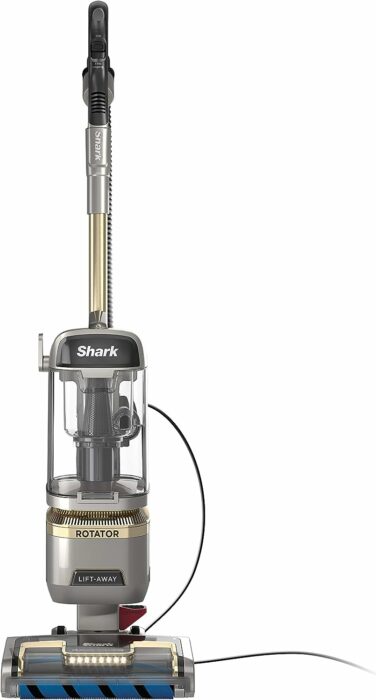 Shark LA502 Rotator Vacuum Vacuum with Self Brushroll Powerful Pet Hair Pickup and HEPA Filter, Lift-Away Upright w/Duo Clean, Silver