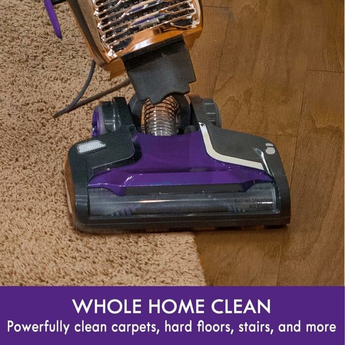 Kenmore BU4018 Intuition Bagged Upright Vacuum Lift-Up Carpet Cleaner 2-Motor Power Suction with HEPA Filter,3-in-1 Combination, Upholstery Tool for Hardwood Floor, Pet Hair, Purple