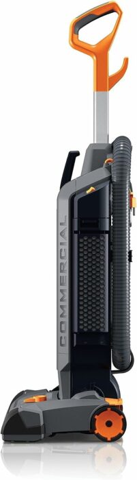 Hoover Commercial HushTone Upright Vacuum Cleaner, 15 inches with Intellibelt, For Carpet and Hard Floors, CH54115, Gray