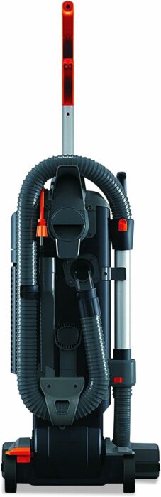 Hoover Commercial HushTone Upright Vacuum Cleaner, 15 inches with Intellibelt, For Carpet and Hard Floors, CH54115, Gray